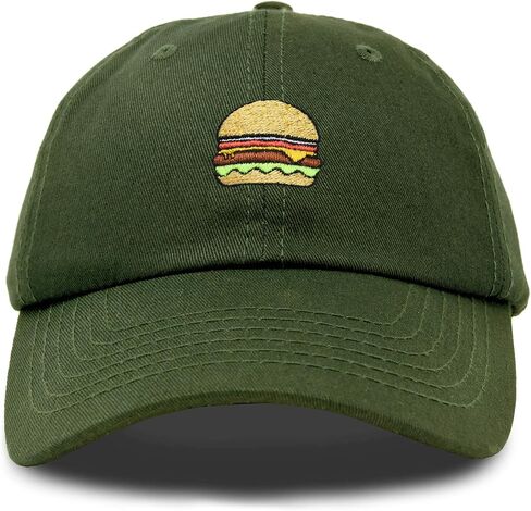 DALIX Hamburger Hat Cheeseburger Dad Baseball Cap Gift in Saudi Arabia