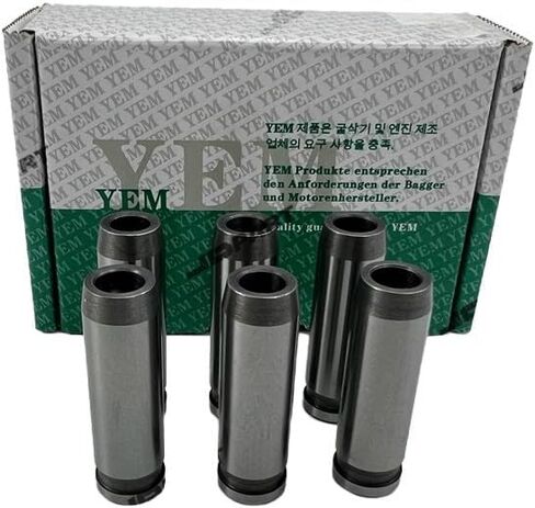 6 PCS D950 Intake and Exhaust Valve Guide Suitable For Kubota Diesel Engine Parts Replacement in Saudi Arabia