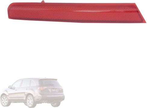 مصباح عاكس المصد الخلفي الأيسر Peintu متوافق مع Acura MDX 2010 2011 2012 2013، استبدل 33555-STX-A11 (الجانب الأيسر) in Kuwait