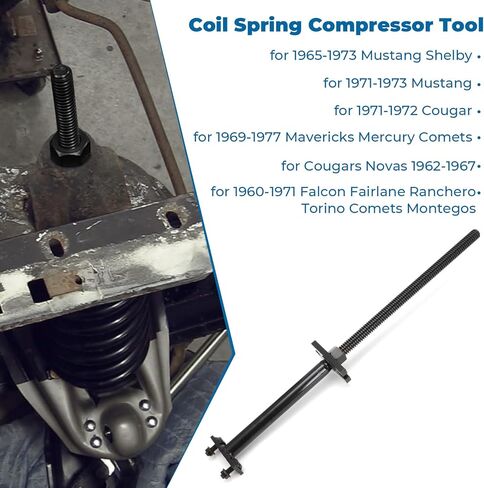 motoparty Coil Spring Compressor Tool - Compatible with 1960-1973 Ford Mustang Shelby Fairlane Torino Ranchero in Saudi Arabia