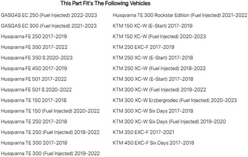 TUSK WP Xplor مفتاح ربط غطاء التحميل المسبق للشوكة لـ HUSQVARNA FE 501 S 2020-2022 in Saudi Arabia