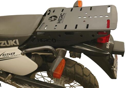 رف خلفي أمريكي الصنع لسوزوكي DR650 Dual Sport (1996-2023) | حاملة الأمتعة ذات المقاس المباشر in Kuwait