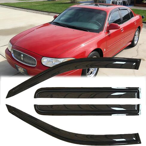 عاكسات الرياح للنافذة الجانبية المقاومة للمطر لسيارة KIA SPECTRA5 2005-2009 HTB، مجموعات حماية من المطر من الشمس بشريط، أقنعة نافذة جميلة المظهر للسيارات، عاكس تهوية لسيارة KIA SPECTRA5 05-09 HTB KIA15 in Kuwait