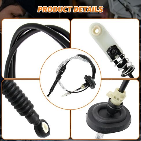 68164081AB 68164081AC Automatic Transmission Shift Cable Compatible with Dodge Dart 2013-2016 1.4L 2.0L 2.4L 6-Speed Auto Trans in Kuwait