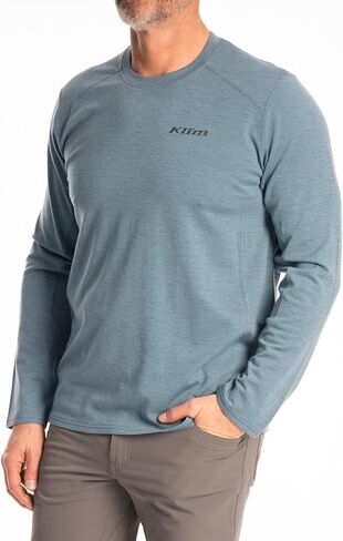 KLIM Men's Mesa Falls Wool Long Sleeve Shirt in Saudi Arabia