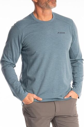 KLIM Men's Mesa Falls Wool Long Sleeve Shirt in Saudi Arabia