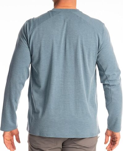 KLIM Men's Mesa Falls Wool Long Sleeve Shirt in Saudi Arabia