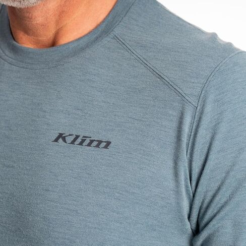 KLIM Men's Mesa Falls Wool Long Sleeve Shirt in Saudi Arabia