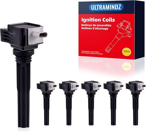 Ignition Coil & Spark Plug for Ford 3.5L Turbo Expedition 2018-2021 F-150 2017-2020 GT 2017-2022 for Lincoln 3.5L Turbo Navigator 2018-2021 HL3Z12029A UF826 GN10892 DG560 E1326 DG585 in Saudi Arabia