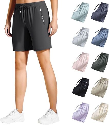 Beeswan Shorts for Women Men, Onavee Iced Active Shorts, Stretch Active Breathable Quick Dry Casual Maidenfit Ice Silk Shorts in Saudi Arabia