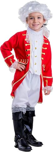 Dress Up America Victorian Boy Costume for Kids - Loyalist Dress Up for Boys in Saudi Arabia