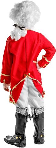 Dress Up America Victorian Boy Costume for Kids - Loyalist Dress Up for Boys in Saudi Arabia