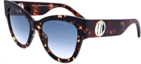 Marc Jacobs Double J Logo Sunglasses Marc 697/S 08608 Havana 53mm in Saudi Arabia