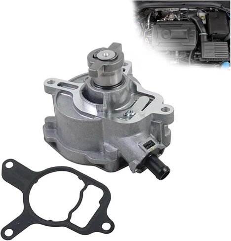 Brake Booster Vacuum Pump Engine 2.5L Compatible For VW Beetle Golf Jetta Passat Audi TT Quattro RS 2012-2013 904-817 07K145100C 07K145100H in Kuwait