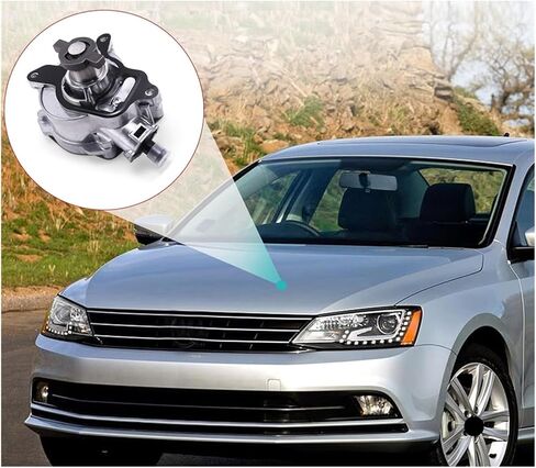 Brake Booster Vacuum Pump Engine 2.5L Compatible For VW Beetle Golf Jetta Passat Audi TT Quattro RS 2012-2013 904-817 07K145100C 07K145100H in Kuwait