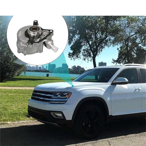 Brake Vacuum Pump Air Pump Compatible for Audi Q7 Compatible for Volkswagen 03H145100C 95511005003 95511005002 in Kuwait