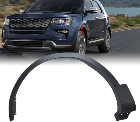 1PCS Right New Front Wheel Arch Trim Moulding Fits For Ford Explorer 2016 2017 2018 2019 Passenger Side FO1291130 in Saudi Arabia