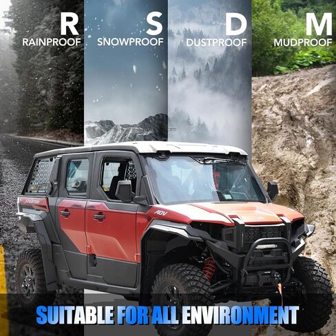 Full Coverage Fender Flares for Polaris Xpedition XP/ADV 2024+, Wide Mud Guards Front & Rear Mud Flaps for Xpedition Accessories Replace #2890638 (12pcs) in Kuwait