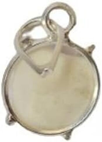 Certified Machh Mani Pendant sea stone Pendant in German Silver in Saudi Arabia