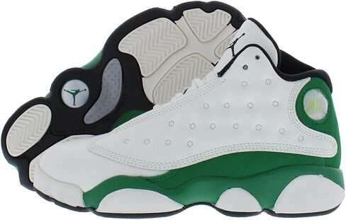 NIKE Air Jordan 13 Retro Big Kids Shoes-Size-6.5 White/Wheat in Saudi Arabia