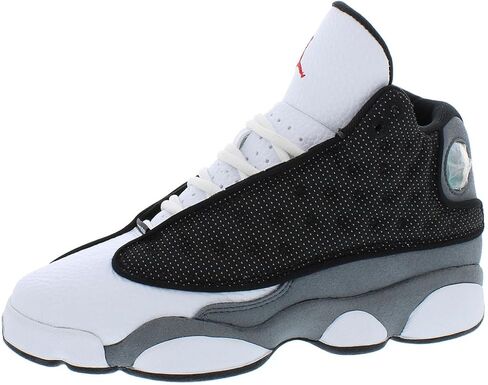 NIKE Air Jordan 13 Retro Big Kids Shoes-Size-6.5 White/Wheat in Saudi Arabia