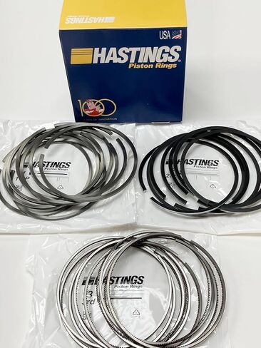 Hastings +.020" / +.5mm Piston Ring set for Ford 6.4L Powerstroke Diesel (2008-2011) for Ford F350 F350 in Saudi Arabia