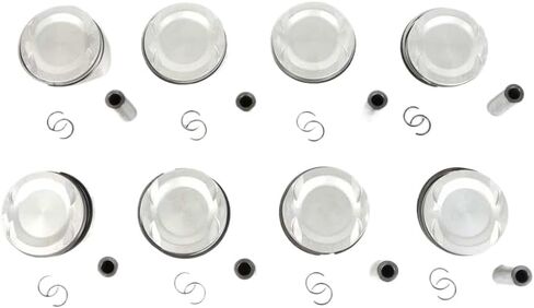 8Pcs Piston Rings Kit Standard Bore 89mm for S63B44 4.4L Twin-Turbo V8 Engines in Kuwait