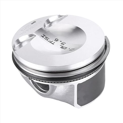 Engine Piston And Rings Set 23mm 06H107065DM 06H107065CM Silver Metal Compatible With A5 A4 2.0T in Kuwait