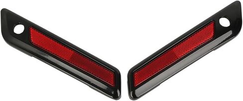 XFMT Black Saddlebag Hinge Latch Covers For Harley Touring Road King Street Glide Road Glide Electra Glide 2014-2024 in Saudi Arabia