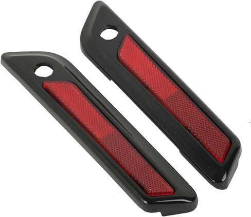 XFMT Black Saddlebag Hinge Latch Covers For Harley Touring Road King Street Glide Road Glide Electra Glide 2014-2024 in Saudi Arabia