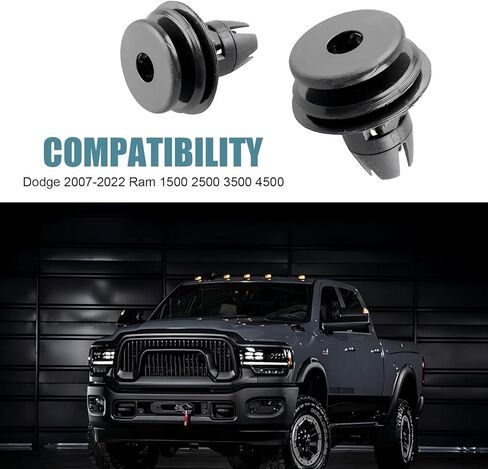 20PCS Tail Light Retainers Clips, Automotive Tail Light Assemblies, Compatible with Dodge Ram 1500 2500 3500 4500 (2007-2022), Tails Light Fasteners Replacement 68061648AA in Saudi Arabia