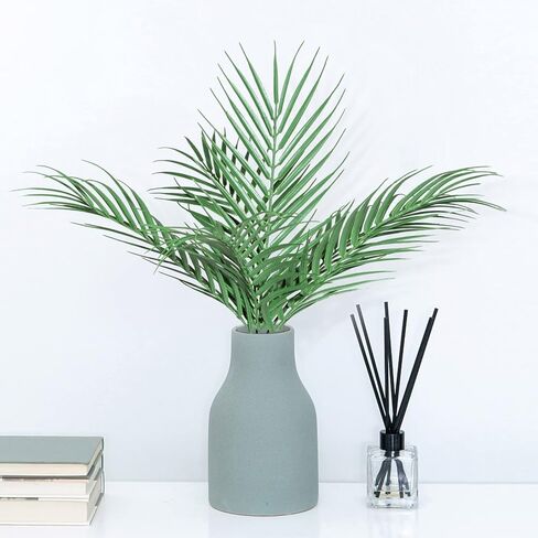 Palms Leaves for Palm Sunday, 60PCS Artificial Palm Branches Green Foliage Decorations for Home Party in Kuwait
