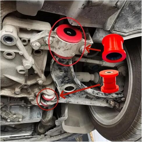 Polyurethane Control Arm Bushing Fit For VW Fit For Golf GTI MK5 MK6 Passat Fit For Caddy Fit For Jetta Fit For Tiguan, CC,Fit For Audi A3 TT,Fit For Skoda Fit Fit Octavia Superb auto parts in Kuwait