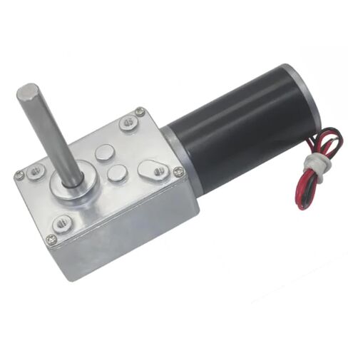 5840-31ZY DC Worm Gear Motor, High Torque 70kg.cm, 51MM D-Shaft, Low Speed Reversible Gearmotor, 15W (12V 470rpm) in Saudi Arabia