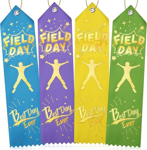 Berlune 100 Pieces Happy Birthday Award Award Ribbon White Stylmark Astric Award Award Award Balloon Balloon Satin Dibbonons for Birthday Party Form in Saudi Arabia