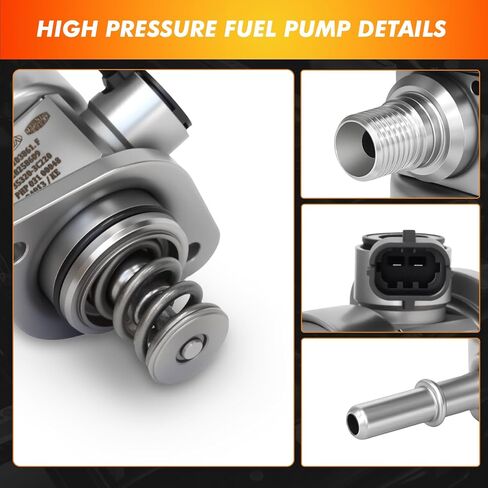 2014-2019 High Pressure Fuel Pump Compatible for Hyundai Azera Genesis G80 2015-2018, for Kia Cadenza K900 Sedona Sorento 2014-2018 3.3L 3.8L, Replace 35320-3C220 353203C220 in Saudi Arabia