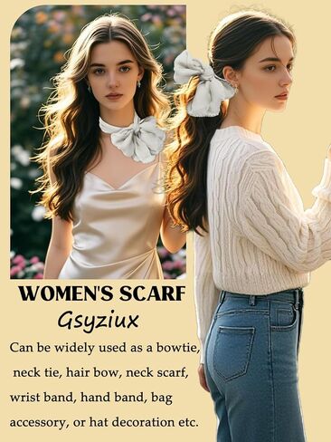 Scarf for Women Girls, Soft Neck Scarf Chiffon Womens Scarves Solid Color Neckerchiefs for Travel Daily Party Work in Saudi Arabia