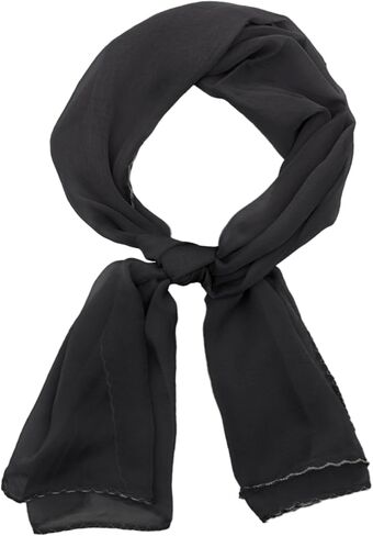 Scarf for Women Girls, Soft Neck Scarf Chiffon Womens Scarves Solid Color Neckerchiefs for Travel Daily Party Work in Saudi Arabia