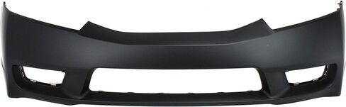 Evan Fischer Bumper Cover Compatible with 2009-2011 Honda Civic, Front, Primed, Sedan CAPA Certified in Saudi Arabia