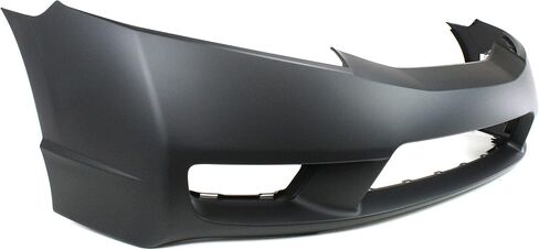 Evan Fischer Bumper Cover Compatible with 2009-2011 Honda Civic, Front, Primed, Sedan CAPA Certified in Saudi Arabia