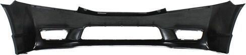 Evan Fischer Bumper Cover Compatible with 2009-2011 Honda Civic, Front, Primed, Sedan CAPA Certified in Saudi Arabia
