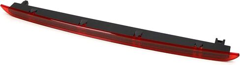 iJDMTOY OEM-Spec عدسة حمراء كاملة LED للزجاج الأمامي الخلفي عالي التركيب شريط ضوء الفرامل الثالث متوافق مع طراز 2005-2011 Audi A6 Avant Wagon in Saudi Arabia
