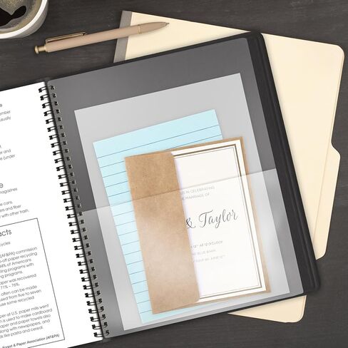 AT-A-GLANCE Planner 2026-2027 Weekly Academic 14-Month July-August, Quarter-Hourly Appointment Book, 8-1/4" x 11", Black (7095705) in Saudi Arabia