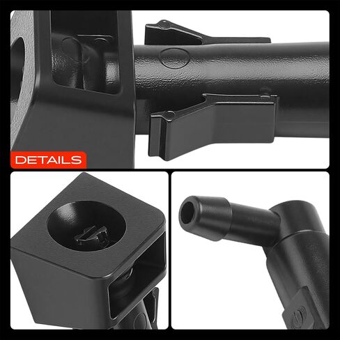 A-Premium Front Windshield Washer Nozzle Compatible with Honda Civic 2012 2013 2014 2015 in Saudi Arabia