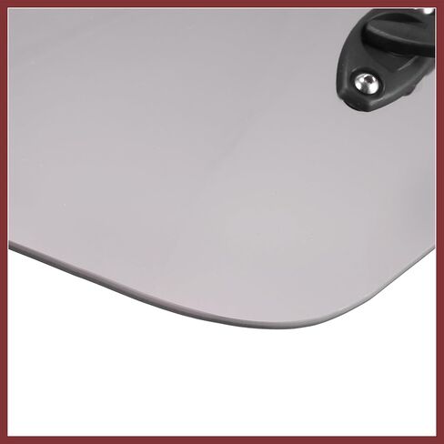 28.5cm Motorcycle Windshield Motorcycle Wind Deflector Grey Lens Adjustable Clip Windshield Extension Universal Fit for Most Motorcycle Scooter Replace Parts in Saudi Arabia