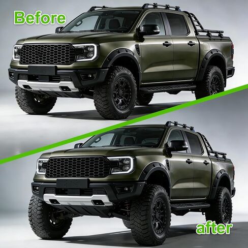 طقم تسوية أمامي مقاس 1.5 بوصة، فاصل دعامة مناسب لسيارة Ford Ranger Raptor (2024-2025) - ألومنيوم عالي القوة، تركيب مثبت بمسمار، لا حاجة إلى تعديل in Saudi Arabia