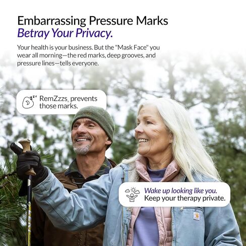 RemZzzs Full Face Cpap Mask Liners (K2-FM) - Reduce Noisy Air Leaks and Painful Blisters - Cpap Supplies and Accessories - Compatible with Resmed Respironics DeVilbiss in Kuwait