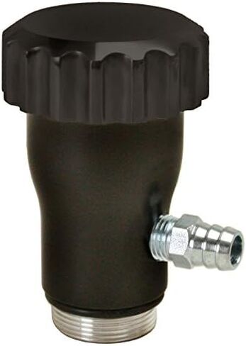 Empi 18-1097 Black Vented Vw Oil Filler w/Screw On Cap/Fits Air-cooled Vw Engine in Saudi Arabia