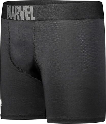 One Step Up Deadpool Performance Mesh Underwear Boxer Briefs 3-Pair Pack (Medium) Black in Saudi Arabia