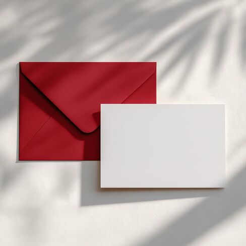 هدايا بطاقة عيد الحب لها، بطاقات عيد الحب الرومانسية المضحكة مع ظرف أحمر، 5 × 7 بوصة (أحمر فاتح) in Kuwait